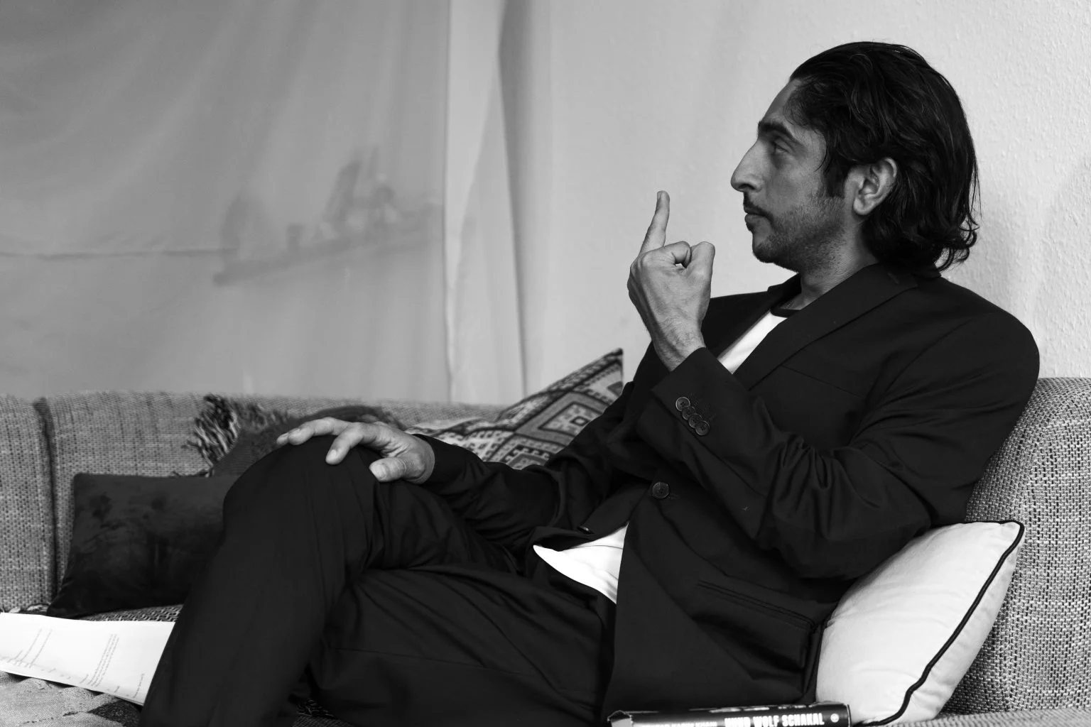 Sina Khani Amsterdam comedian born 1982 performing Creeps from the Middle East